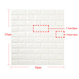Brick Wall 3D Wallpaper (Self-Adhesive)